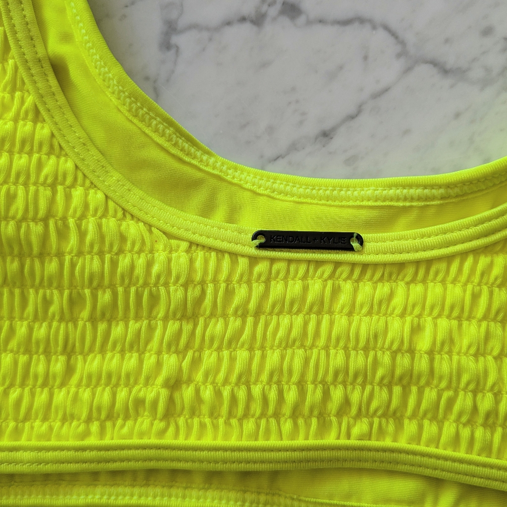 Nwt! Kendall & Kylie Neon Bikini Top — image 4 of 7